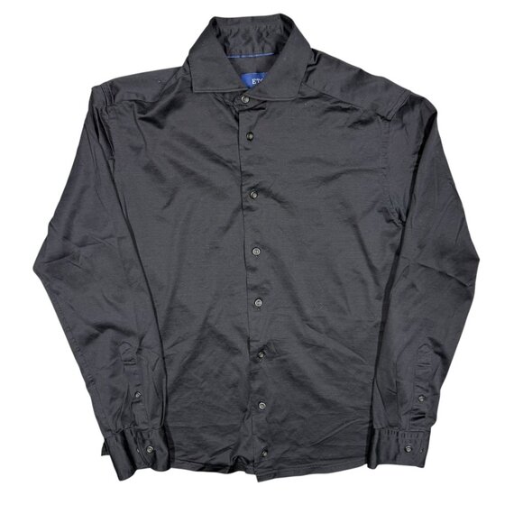 Men's Black Dress Shirt - Picture 1 of 7